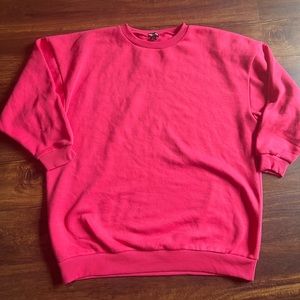 PLT brand new hot pink sweater dress